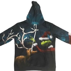 Men’s “Grinch” Christmas Hoodie